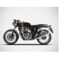 ZARD Dual Slip-on Exhaust for Royal Enfield Continental GT / Interceptor (2019+)